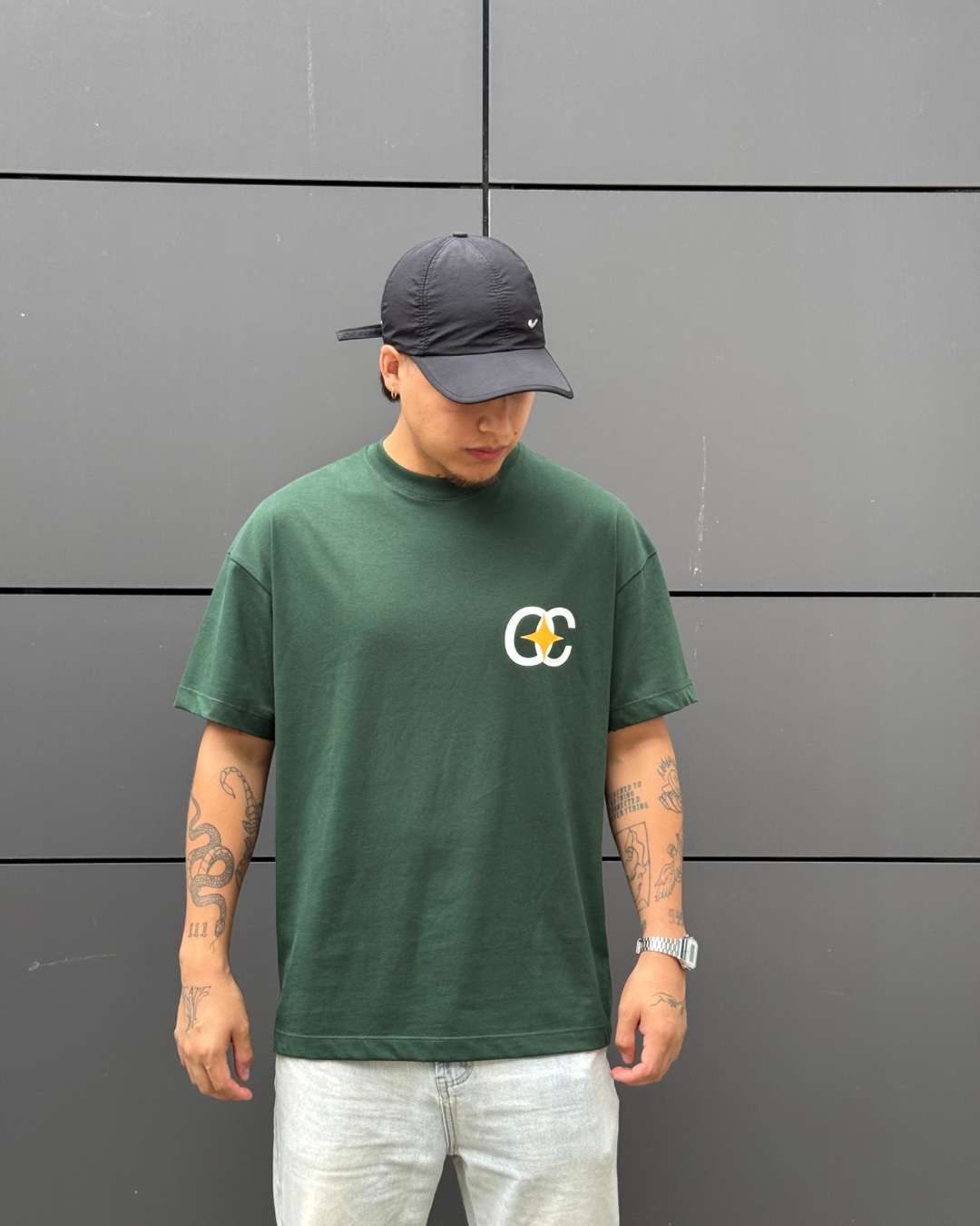 Tee OC star green