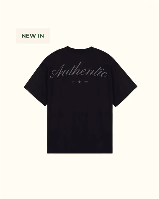 Tee Authentic Black